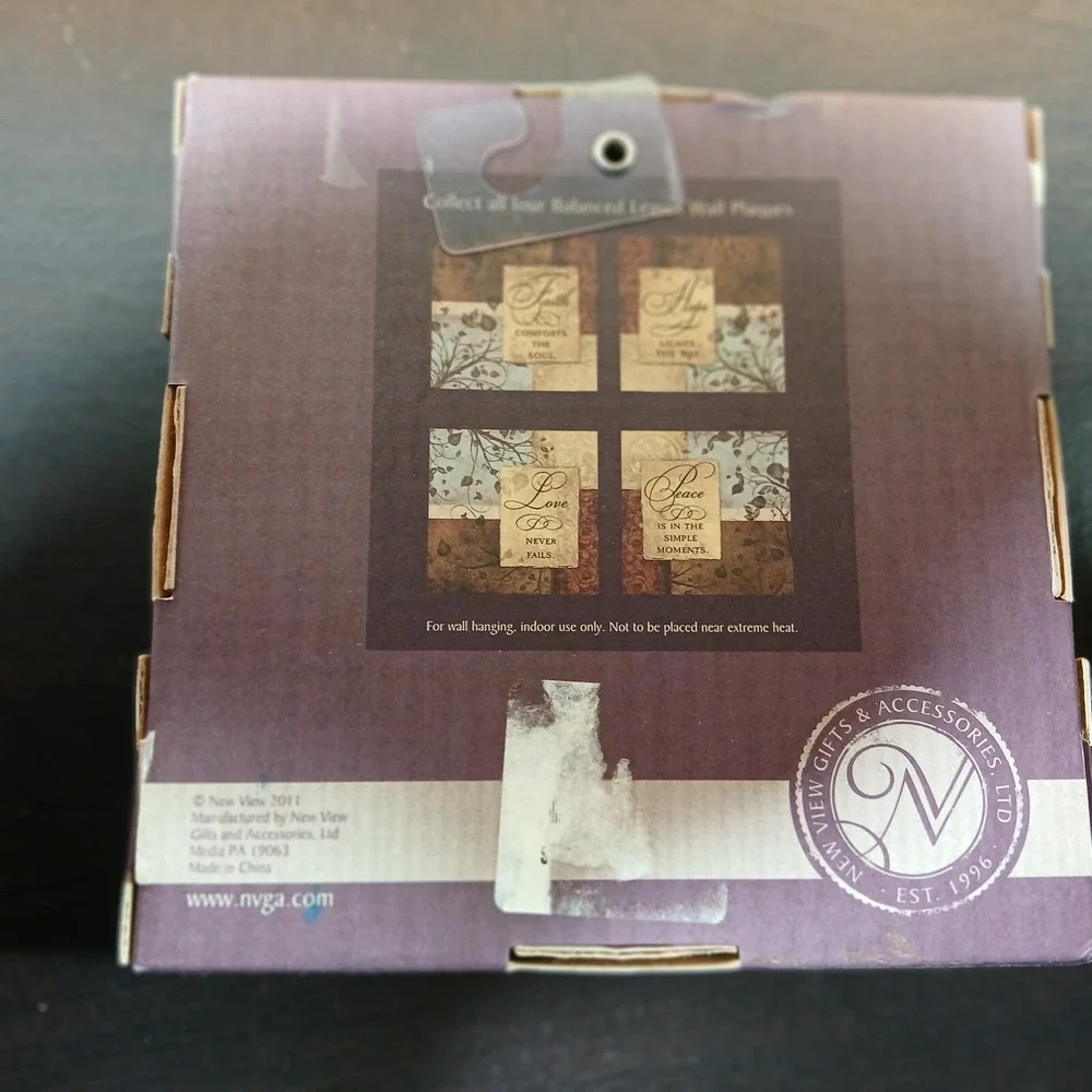 New View Wall Plaque 3 -D 
